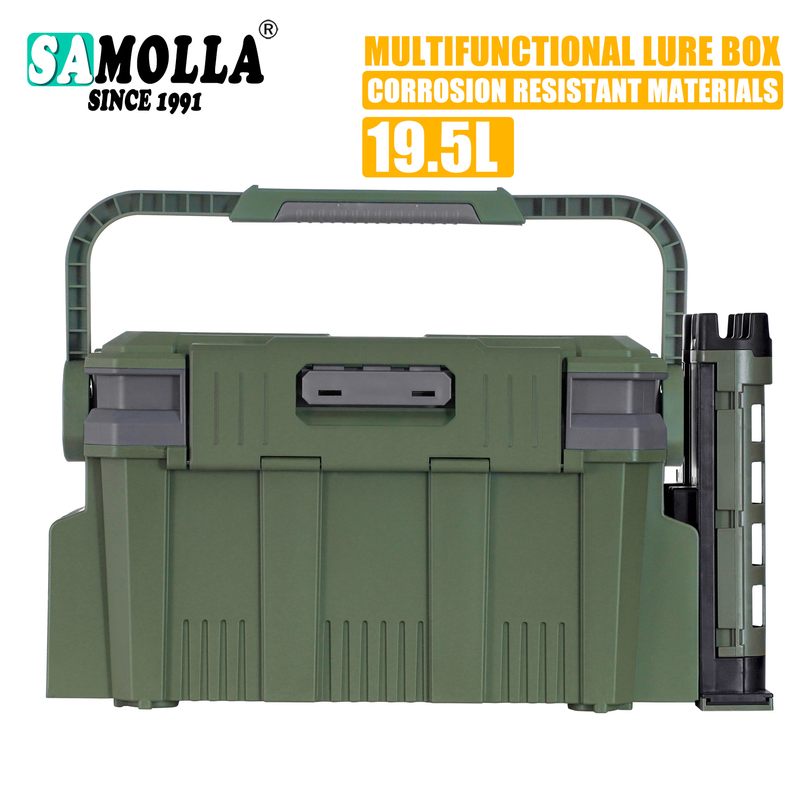 Fishing Kayak Crate - Yeni büyük olta takım kutusu takım