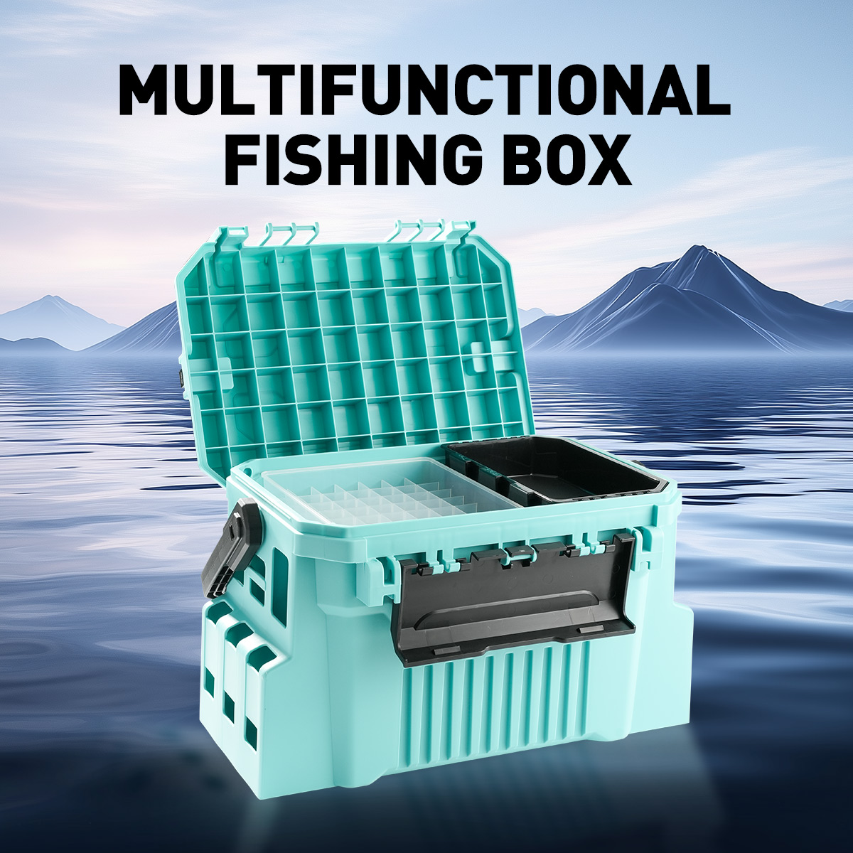 20L olta takımı kutusu egi kut - Fishing Kayak Crate incelemesi ve fiyatı